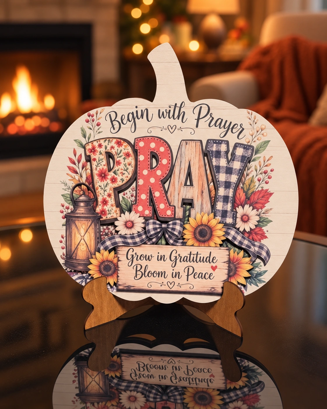 Prayer Pumpkin by ClasyCassie Creations