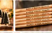 Branded wooden pencil concept